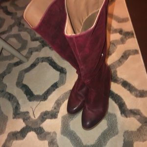 Western style fall boots